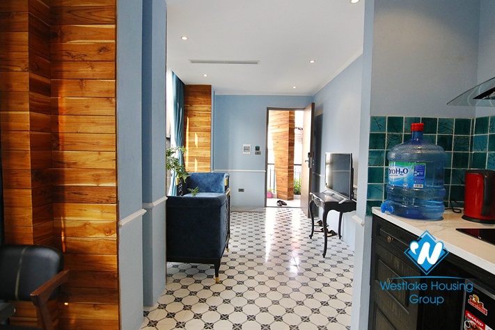 Indochina style interior apartment for rent in Hoan Kiem , Ha Noi